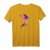 Polygon Handball Spielfeld Geschenk für Handballer, Team & Coach - Cooles T-Shirt für Vereinsfeiern, Geburtstage & Feiertage