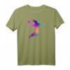 Polygon Handball Spielfeld Geschenk für Handballer, Team & Coach - Cooles T-Shirt für Vereinsfeiern, Geburtstage & Feiertage
