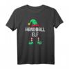 Handball Elf Partnerlook Familien Weihnachts T-Shirt für Männer und Jungen – Lustiges Weihnachtsoutfit für Familie und Freunde