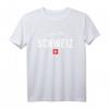 SCHWEIZ Flagge Berge T-Shirt für Damen, Herren & Kinder – Klassisch geschnitten, langlebig mit doppelt genähtem Saum
