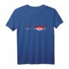 Kroatien Herz Kroate Herzschlag EKG Puls T-Shirt – Stolz auf kroatische Kultur & Wurzeln für Kroatien-Fans & Familie