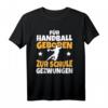 Lustiges Teenager Zum Handball Geboren T-Shirt – Perfektes Geschenk für Geburtstag & Weihnachten für Handballfans