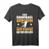 Lustiges Teenager Zum Handball Geboren T-Shirt – Perfektes Geschenk für Geburtstag & Weihnachten für Handballfans