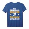 Lustiges Teenager Zum Handball Geboren T-Shirt – Perfektes Geschenk für Geburtstag & Weihnachten für Handballfans