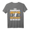 Lustiges Teenager Zum Handball Geboren T-Shirt – Perfektes Geschenk für Geburtstag & Weihnachten für Handballfans