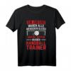 Best People Were Handballtrainer T-Shirt - Lustiges Handball Motiv für Trainer, Handballer & Sportlehrer