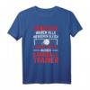 Best People Were Handballtrainer T-Shirt - Lustiges Handball Motiv für Trainer, Handballer & Sportlehrer