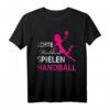 Handball T-Shirt für Mädchen und Damen - Geschenkidee für Handballspielerinnen, Trainer & Fans, perfekt für den Verein oder Hobby