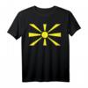 Nordmazedonien Fußball Fan T-Shirt mit Flagge – Supporter Shirt für stolze Nordmazedonier und Fußballfans als Geschenk