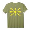 Nordmazedonien Fußball Fan T-Shirt mit Flagge – Supporter Shirt für stolze Nordmazedonier und Fußballfans als Geschenk