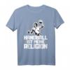 Handball is my religion T-Shirt – Lustiges Handball Spruch Geschenk für Handballer zum Geburtstag, Weihnachten oder im Fitnessstudio
