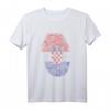 Kroatien Flagge Fingerabdruck T-Shirt – Cooles Geschenk für Kroatien-Fans zu Weihnachten, Geburtstag oder Sportevents