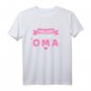 Oma Heldin mit 3 Buchstaben lustiges Spruch T-Shirt – Perfektes Muttertagsgeschenk für Oma und Großmutter