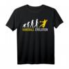 Handballer Handballspieler Evolution Handball T-Shirt – Perfektes Geschenk für Fans, Spieler & Trainer