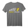 Handballer Handballspieler Evolution Handball T-Shirt – Perfektes Geschenk für Fans, Spieler & Trainer