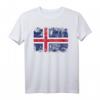 Island Flagge T-Shirt für Damen, Herren & Kinder – Klassisch geschnitten, doppelt genähter Saum