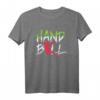 Handball-Sprungtuch T-Shirt – Perfektes Geschenk zu Weihnachten & Geburtstag für Handballfans und Enthusiasten mit coolem Design