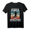 Hobby Handballtrainer Vereinsgeschenk - Personalisiertes Handball T-Shirt mit Titel 'Papa & Handballtrainer' für Trainer, Spieler & Fans