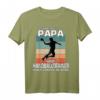 Hobby Handballtrainer Vereinsgeschenk - Personalisiertes Handball T-Shirt mit Titel 'Papa & Handballtrainer' für Trainer, Spieler & Fans