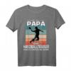 Hobby Handballtrainer Vereinsgeschenk - Personalisiertes Handball T-Shirt mit Titel 'Papa & Handballtrainer' für Trainer, Spieler & Fans