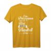 Handball Frauen Mädchen Spruch T-Shirt - Lustiges Geschenk für Handballerinnen & Trainerinnen, perfekt für Damen und Teams