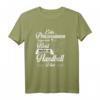 Handball Frauen Mädchen Spruch T-Shirt - Lustiges Geschenk für Handballerinnen & Trainerinnen, perfekt für Damen und Teams