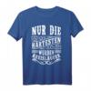 Nur die Härtesten wurden Kreisläufer - Handball Sport hart T-Shirt für echte Kämpfer & Fans