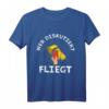 Lustiges Fußballschiedsrichter T-Shirt - Wer diskutiert fliegt - Perfekt für Referee & Schiedsrichter Set Erweiterung