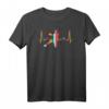 Handballspieler Geschenk EKG Herzschlag Handball T-Shirt – Perfekt für Sportler, Trainer & Handballfans zu Weihnachten & Geburtstag
