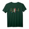 Handballspieler Geschenk EKG Herzschlag Handball T-Shirt – Perfekt für Sportler, Trainer & Handballfans zu Weihnachten & Geburtstag