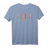 Handballspieler Geschenk EKG Herzschlag Handball T-Shirt – Perfekt für Sportler, Trainer & Handballfans zu Weihnachten & Geburtstag