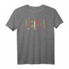 Handballspieler Geschenk EKG Herzschlag Handball T-Shirt – Perfekt für Sportler, Trainer & Handballfans zu Weihnachten & Geburtstag