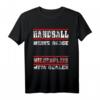 Handball meine Droge Niederpleis mein Dealer T-Shirt - Lustiges Sportshirt für Fans & Geburtstagsgeschenke