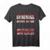 Handball meine Droge Niederpleis mein Dealer T-Shirt - Lustiges Sportshirt für Fans & Geburtstagsgeschenke