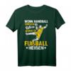 Lustiges Wenn Handball einfach wäre Handballspieler Spruch T-Shirt – Perfektes Geschenk für Handballfans, Trainer & Spieler zu Weihnachten & Geburtstag
