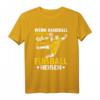 Lustiges Wenn Handball einfach wäre Handballspieler Spruch T-Shirt – Perfektes Geschenk für Handballfans, Trainer & Spieler zu Weihnachten & Geburtstag