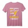 Lustiges Wenn Handball einfach wäre Handballspieler Spruch T-Shirt – Perfektes Geschenk für Handballfans, Trainer & Spieler zu Weihnachten & Geburtstag