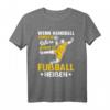 Lustiges Wenn Handball einfach wäre Handballspieler Spruch T-Shirt – Perfektes Geschenk für Handballfans, Trainer & Spieler zu Weihnachten & Geburtstag