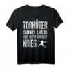 Handball Torwart T-Shirt - Lustiges Design für Torhüter, Handballspieler & Fans als Geschenk für Team und Halle