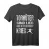 Handball Torwart T-Shirt - Lustiges Design für Torhüter, Handballspieler & Fans als Geschenk für Team und Halle