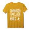Handball Torwart T-Shirt - Lustiges Design für Torhüter, Handballspieler & Fans als Geschenk für Team und Halle