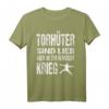 Handball Torwart T-Shirt - Lustiges Design für Torhüter, Handballspieler & Fans als Geschenk für Team und Halle