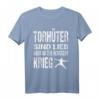 Handball Torwart T-Shirt - Lustiges Design für Torhüter, Handballspieler & Fans als Geschenk für Team und Halle
