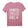 Handball Torwart T-Shirt - Lustiges Design für Torhüter, Handballspieler & Fans als Geschenk für Team und Halle