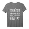 Handball Torwart T-Shirt - Lustiges Design für Torhüter, Handballspieler & Fans als Geschenk für Team und Halle