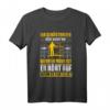 Gerüstgerüst Profi Gerüst Spruch Handwerker Papa Vatertag T-Shirt - Lustiges Geschenk für Bauarbeiter, Gerüstbauer & Kollegen auf der Baustelle