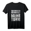 Lustiges Fitness Tank Top mit Spruch 'weniger mimimi mehr training' – Motivationsshirt für Muskelaufbau, Kraftsport & Bodybuilding, perfektes Geschenk