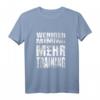 Lustiges Fitness Tank Top mit Spruch 'weniger mimimi mehr training' – Motivationsshirt für Muskelaufbau, Kraftsport & Bodybuilding, perfektes Geschenk