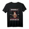 Brodolf The Red Nose Gainzdeer Ugly Christmas Sweater Langarmshirt – Lustiges Fitness-Outfit für Kraftsport, Bodybuilding & Weihnachten