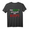 Lustiges Gym T-Shirt 'Von Salat schrumpft der Bizeps' – Perfekt für Fitness- und Bodybuilding-Fans als Motivations- und Geschenkidee
